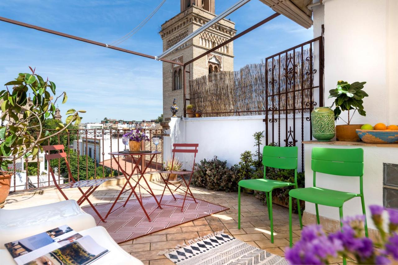 San Luis Luxury House With Terrace Villa Sevilla Bagian luar foto