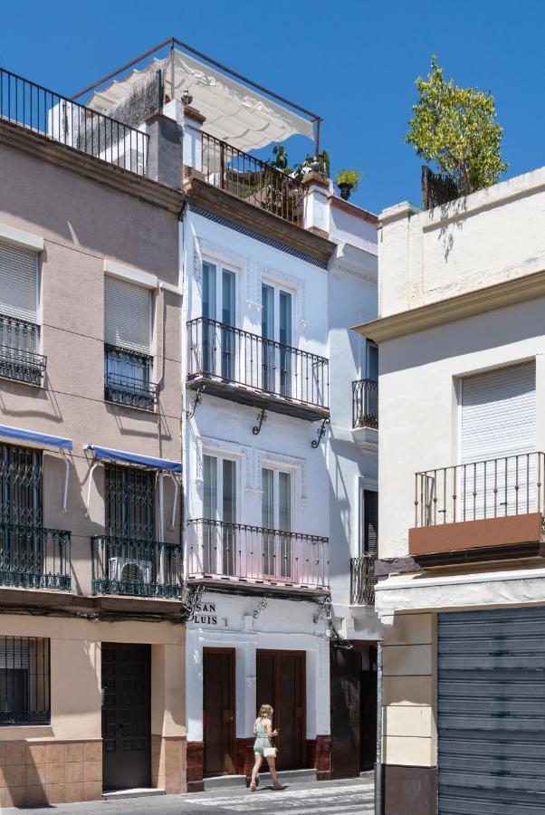 San Luis Luxury House With Terrace Villa Sevilla Bagian luar foto