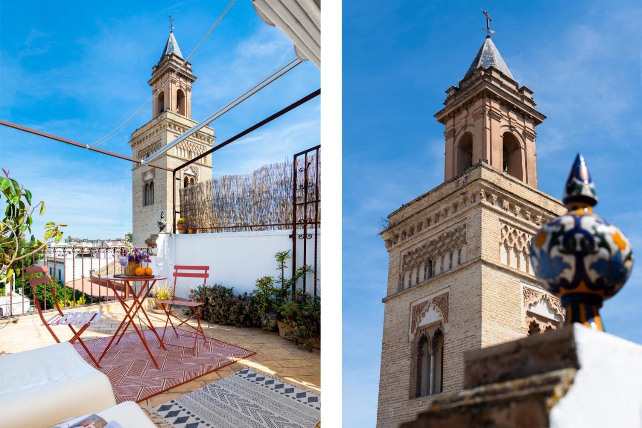 San Luis Luxury House With Terrace Villa Sevilla Bagian luar foto